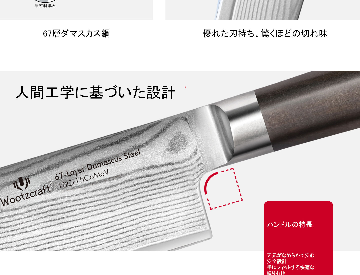 J2シリーズ包丁セット