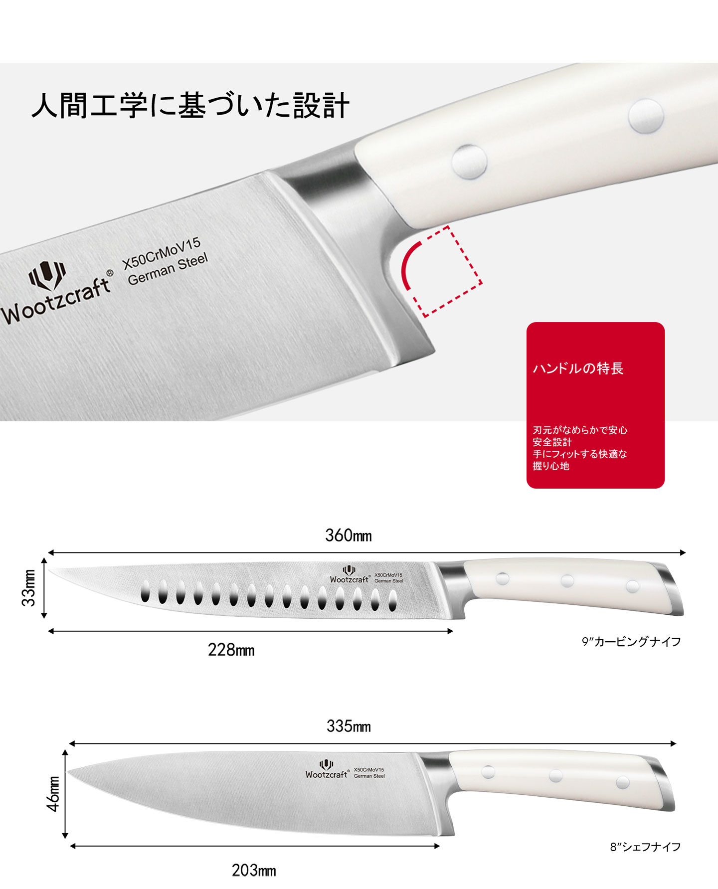 N4シリーズ包丁10点セット