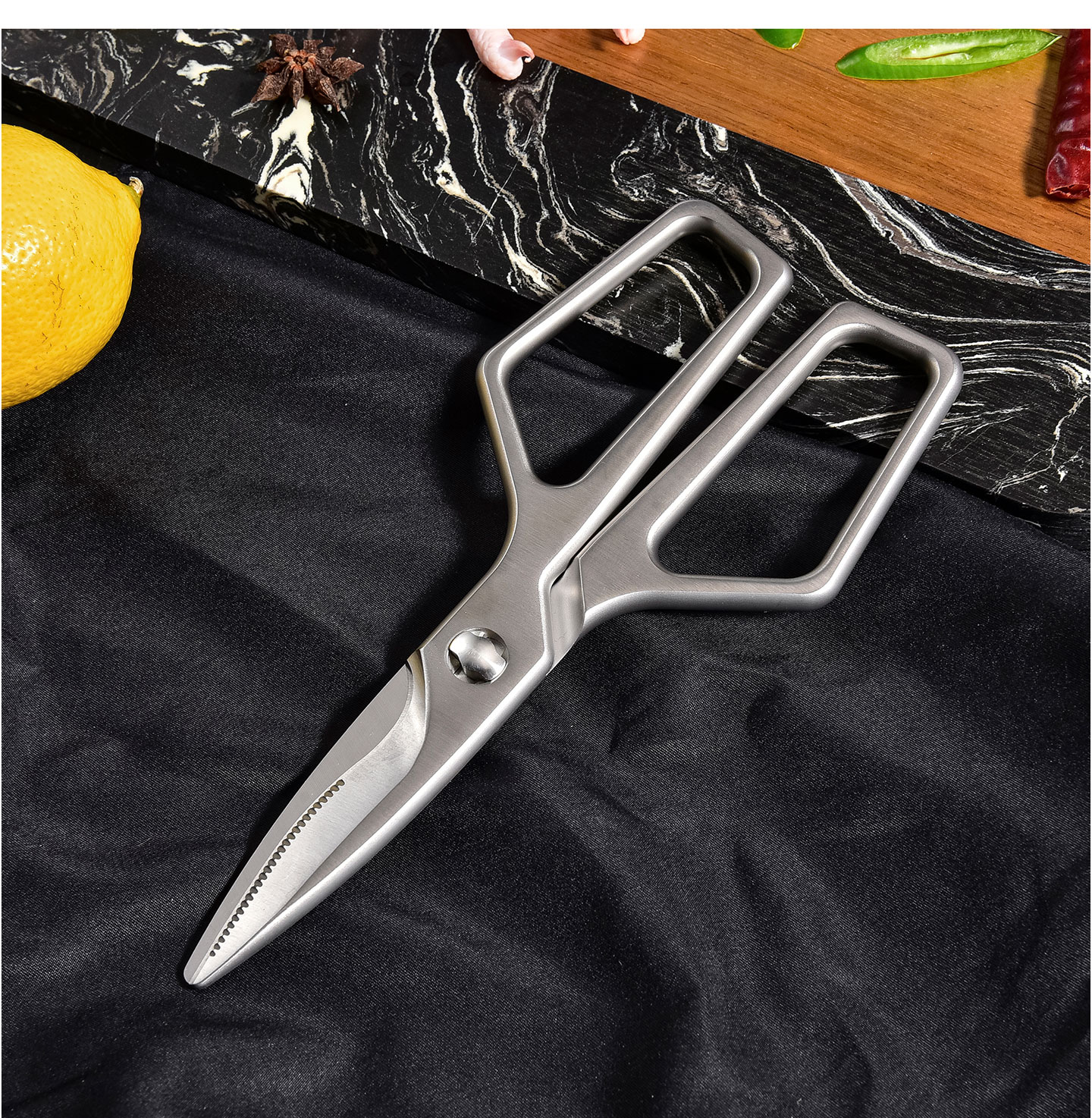 KS-３２DSオールステンレスキッチンバサミ