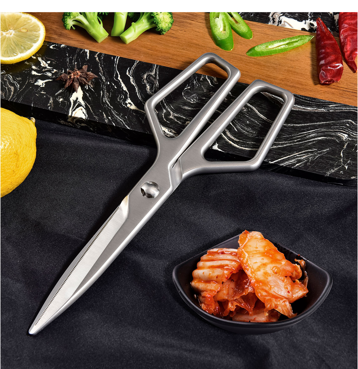 KS-３２DLオールステンレスキッチンバサミ