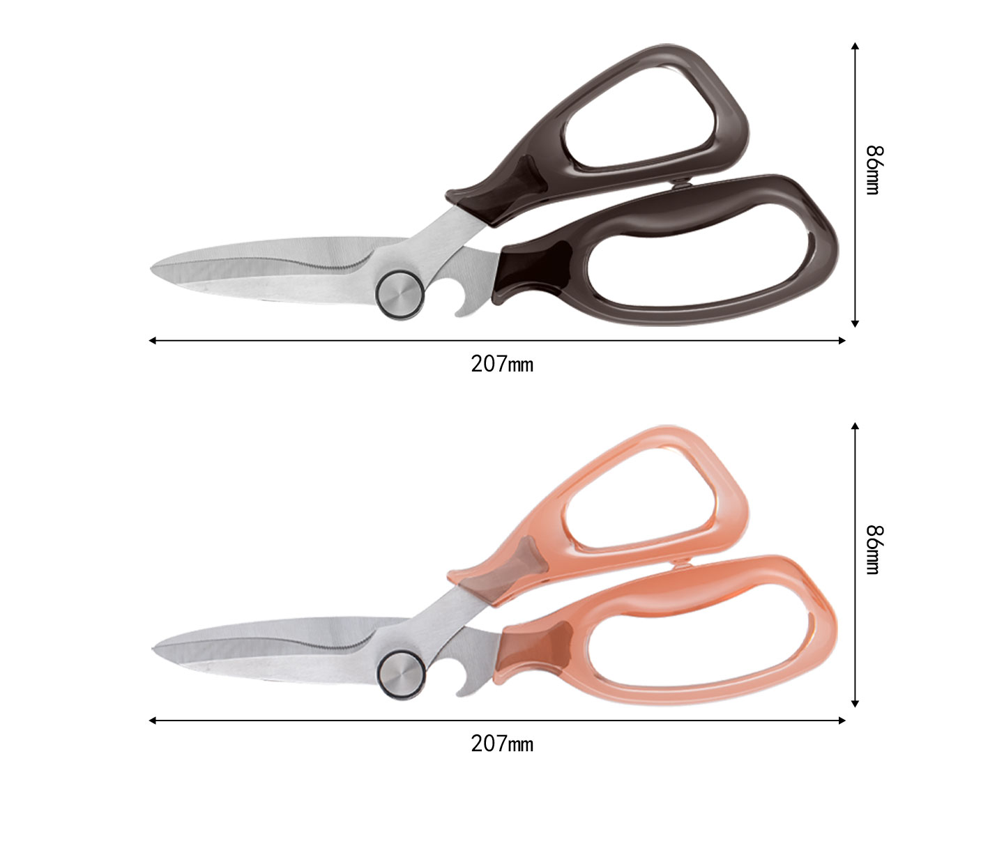 KS-09立てられるキッチンバサミ